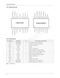 FAN8100MTC Datasheet Pagina 2