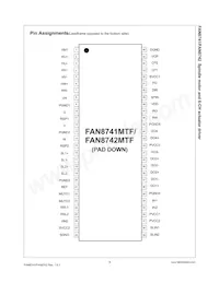 FAN8741MTFX Datasheet Page 3