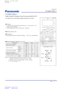 FCAB21350L1 Datasheet Copertura