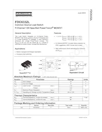 FDC6332L Datasheet Cover