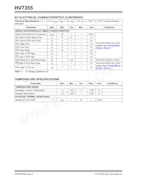 HV7355K6-G Datasheet Page 6