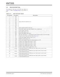HV7355K6-G Datasheet Pagina 8