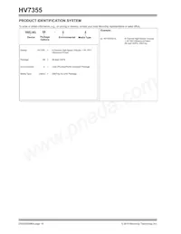 HV7355K6-G Datasheet Page 16