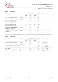 ICE2QS01FKLA1 Datasheet Page 15