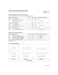 IPS514G Datasheet Pagina 4