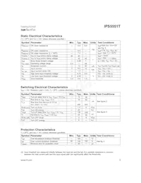 IPS5551T Datasheet Page 3