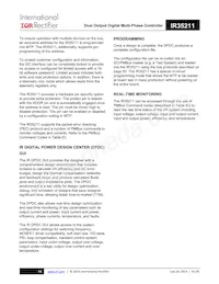 IR35211MTRPBF Datasheet Page 14