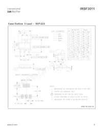 IRSF3011LTR Datasheet Page 5