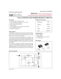 IRSF3021LTR Datasheet Cover