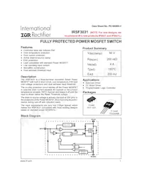 IRSF3031LTR Datasheet Cover