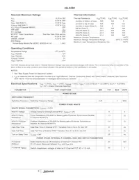 ISL6580CR-T Datasheet Pagina 6