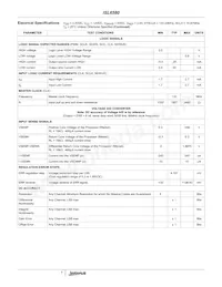 ISL6580CR-T Datasheet Page 7