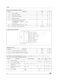 L295 Datasheet Page 2