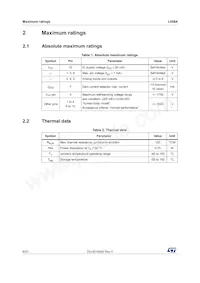 L6564DTR Datasheet Page 6