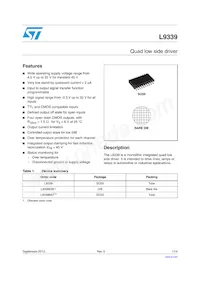 L9339MD Datasheet Cover