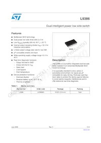 L9386MD-TR Datasheet Cover