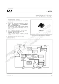 L9639PD013TR Datasheet Cover