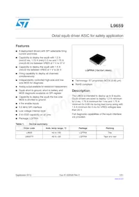 L9659 Datasheet Copertura