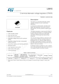L9915-CB Datasheet Cover
