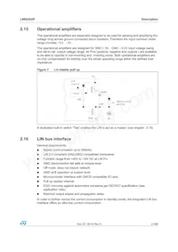 L9952XPTR Datasheet Pagina 21