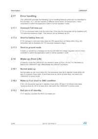 L9952XPTR Datasheet Page 22