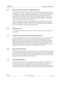 L9954LXPTR Datasheet Page 21