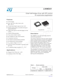 L99MD01XPTR Datasheet Cover