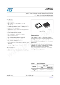 L99MD02XPTR Datasheet Cover