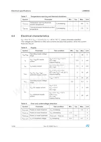 L99MD02XPTR Datasheet Page 14