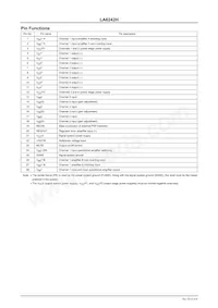 LA6242H-CL-TLM-E Datasheet Page 5