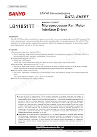 LB11851TT-TLM-H數據表 封面
