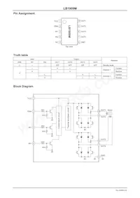 LB1909M-TE-L-E Datasheet Page 3