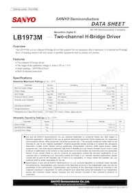 LB1973M-TLM-E Datasheet Copertura
