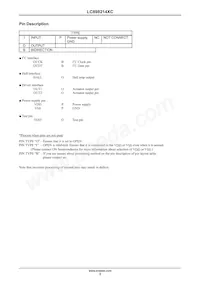 LC898214XC-MH Datasheet Pagina 2