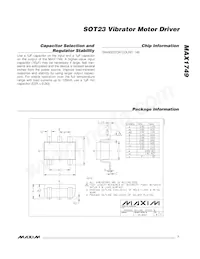 MAX1749EUK-T Fiche technique Page 7