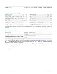 MAX77950EWW+ Datasheet Page 7