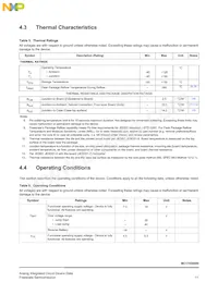 MC17XS6500EKR2 Datasheet Page 11