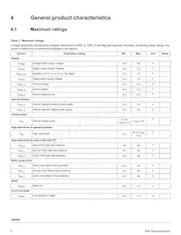 MC34SB0800AE Datasheet Pagina 8