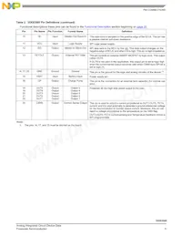 MC35XS3500PNAR2 Datasheet Page 5