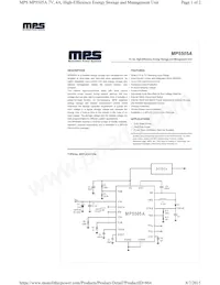 MP5505AGL-P Datasheet Cover