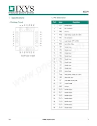 MX879RTR Datasheet Page 3