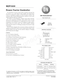 NCP1650DR2 Datasheet Cover