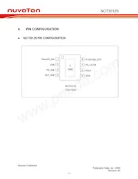 NCT3012S TR Datasheet Page 6