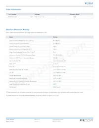 PI2161-01-LGIZ Datasheet Page 2