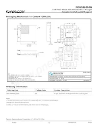 PI5USB8000QZHEX Datasheet Page 12