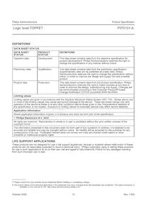 PIP3101-A Datasheet Page 13