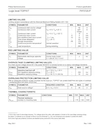 PIP3105-P Datasheet Page 2