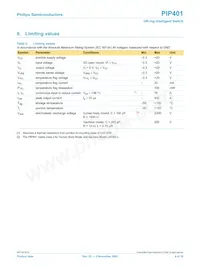 PIP401 Datasheet Page 6