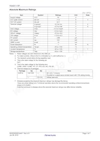R2A20111SP#W0 Datasheet Page 4