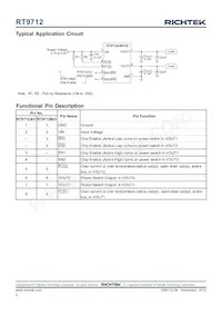 RT9712ABGS Datasheet Page 2